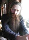 (A picture of Aubrey De Grey)
